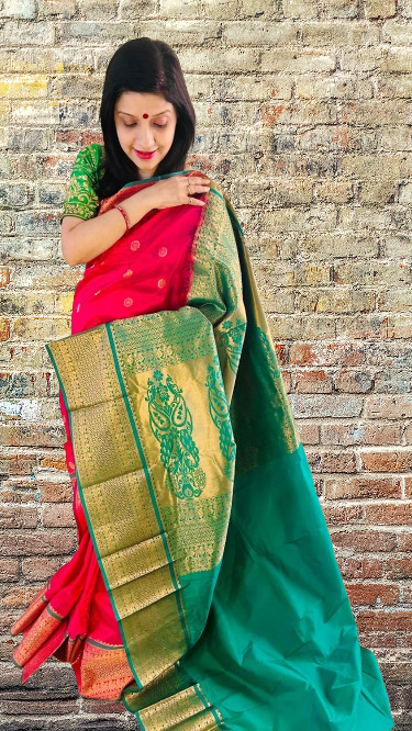 Kanjivaram Semi Silk