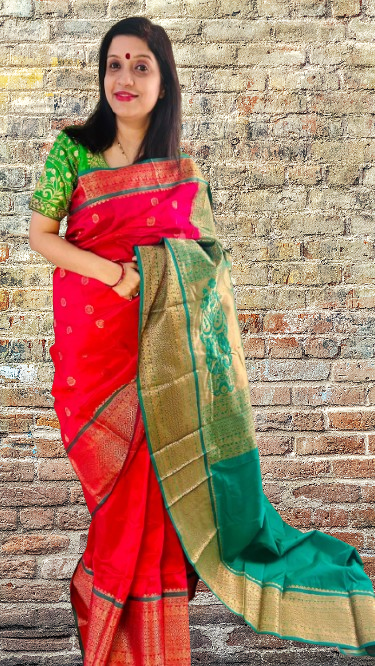 Kanjivaram Semi Silk